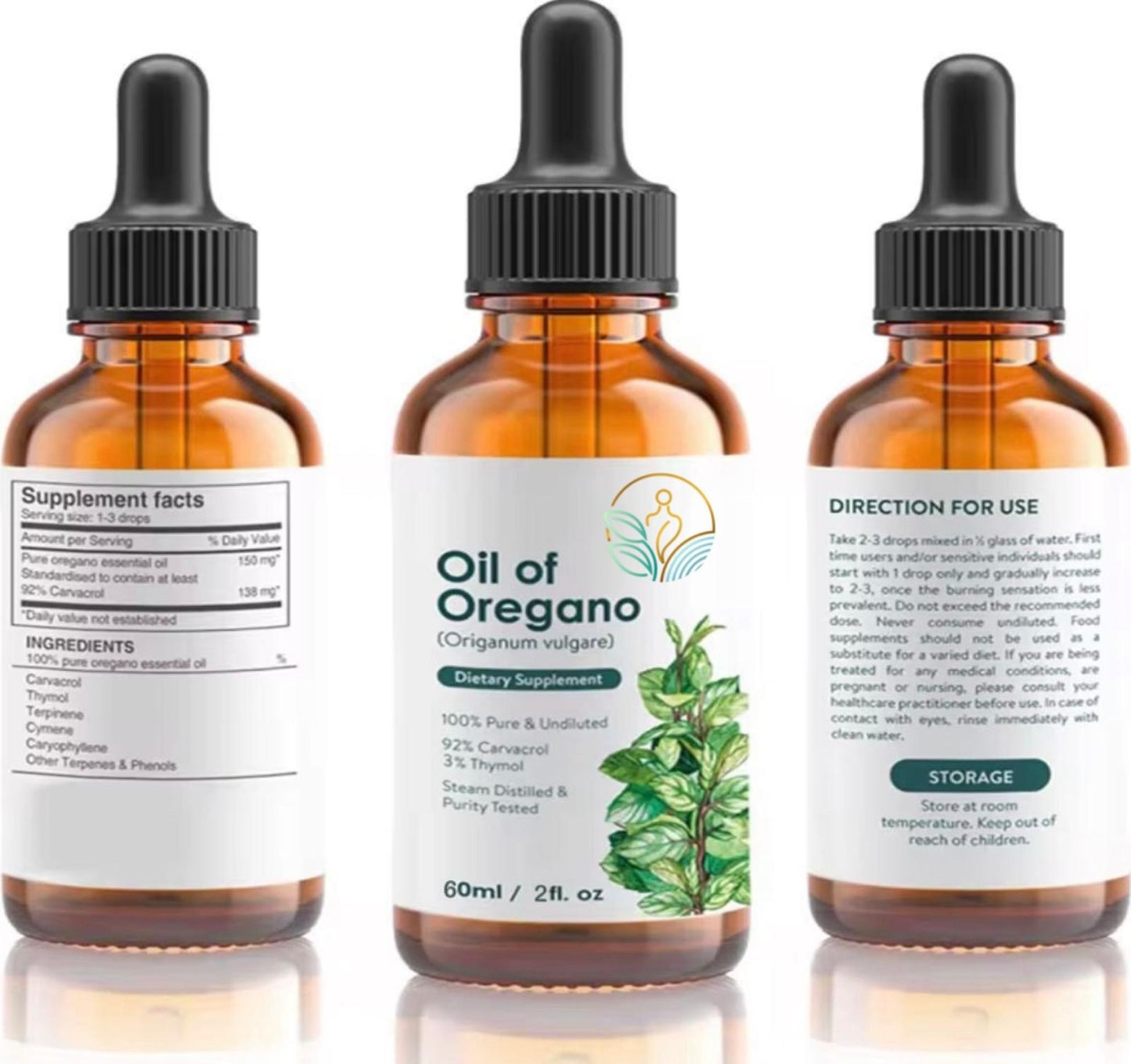 Pure Wild Oregano Oil - Natural Defence & Daily Wellness