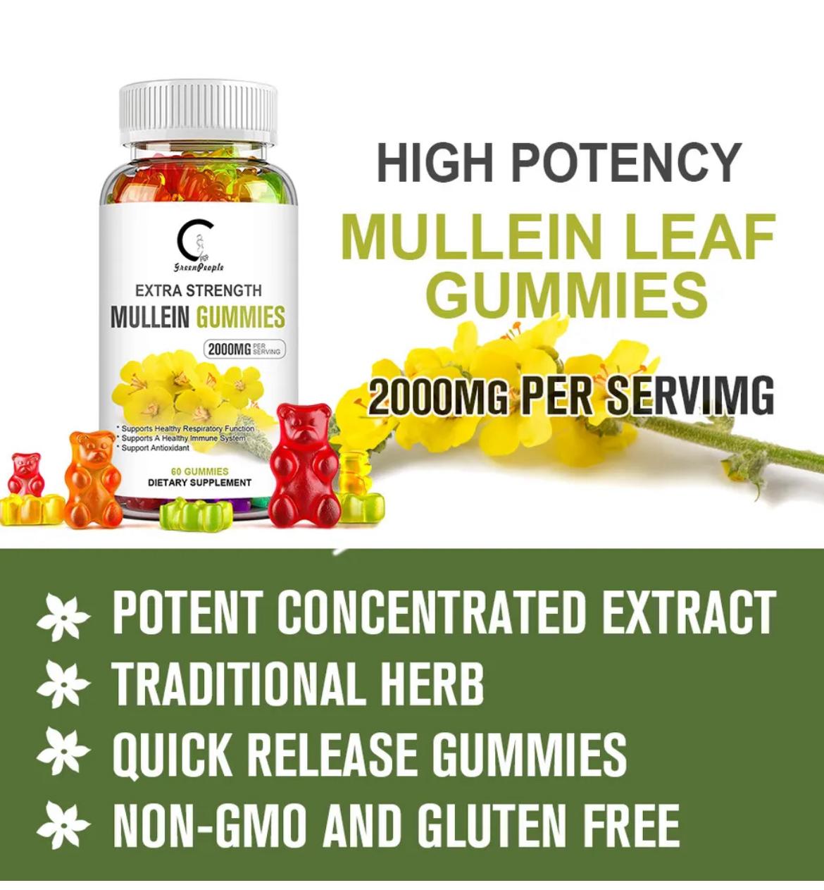 Mullein Leaf Gummies (60 pack)