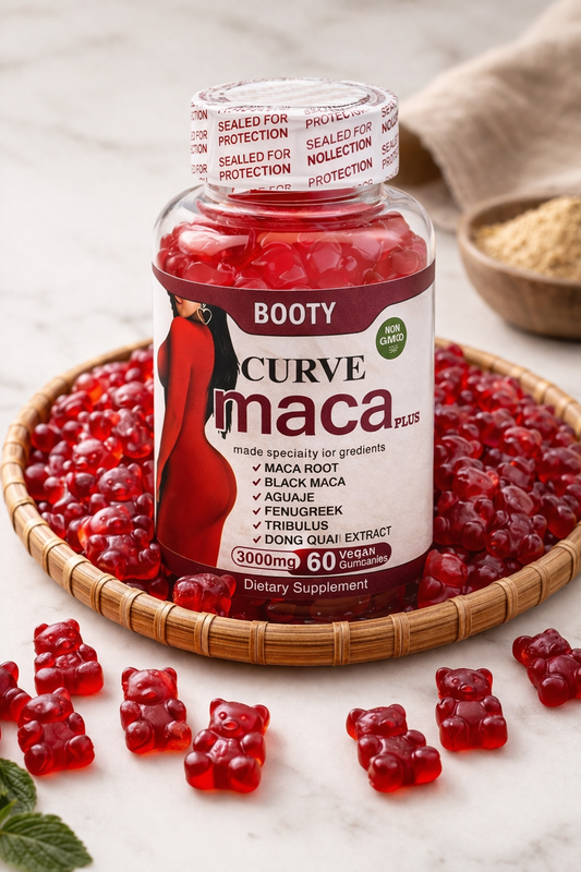 Maca BBL Gummies - Nutrient Rich Energy Booster & Hormone Balance