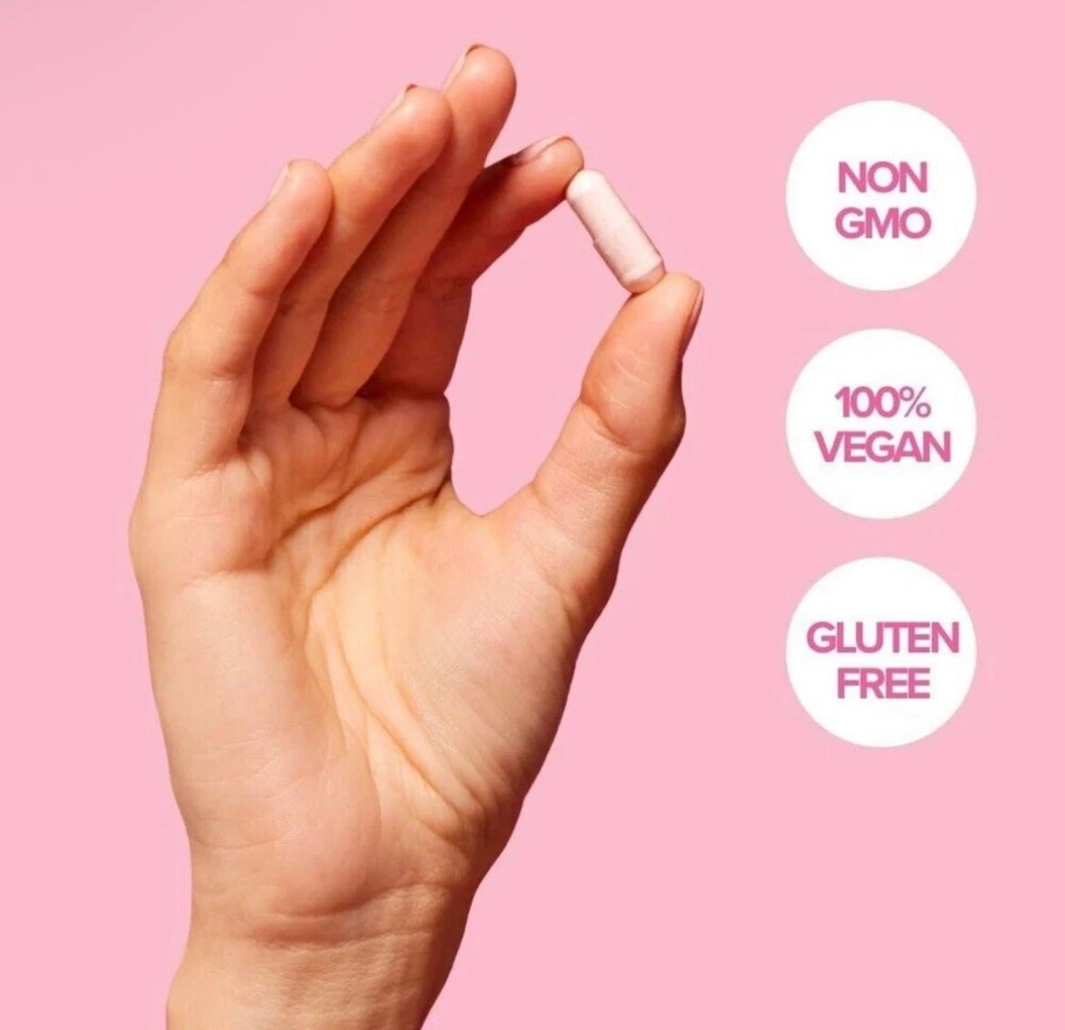 FLO Ovarian Support Vitamin Vegan Capsules Supplement - Hormone Balance