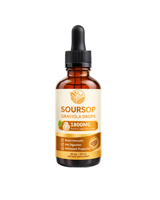 Pure Soursop Graviola Liquid Drops